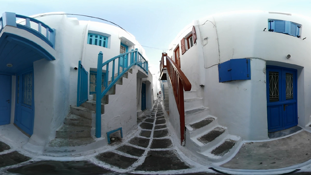 Paseo por Santorini - 360º